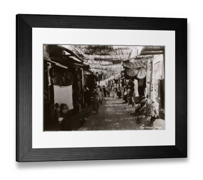 Framed Print : Morocco, North West Africa - Covered Bazaar, Rabat Framed Print : Morocco, North West Africa - Covered Bazaar, Rabat