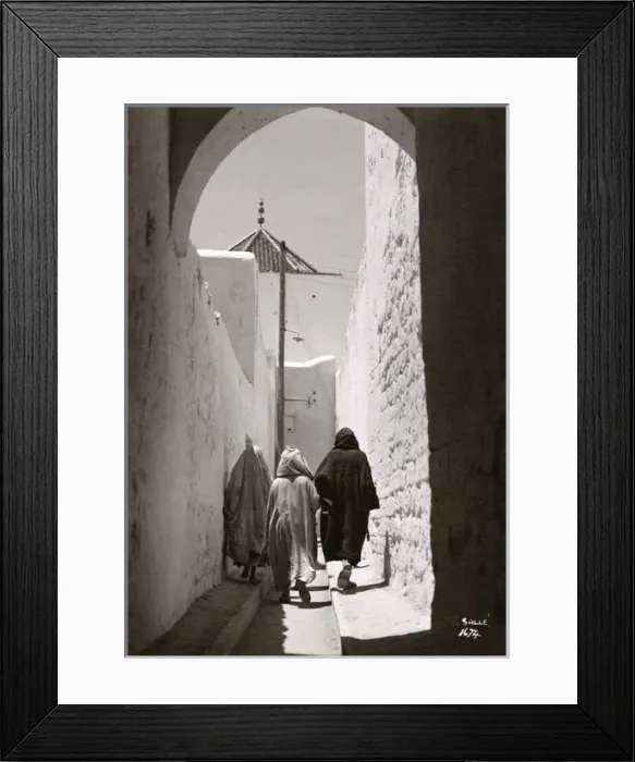 Framed Print : Morocco, North West Africa - Back Street, Sale Framed Print : Morocco, North West Africa - Back Street, Sale