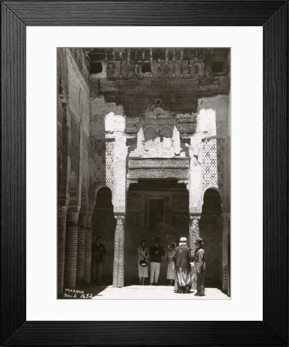 Framed Print : Morocco, North West Africa - Sale Mosque Framed Print : Morocco, North West Africa - Sale Mosque