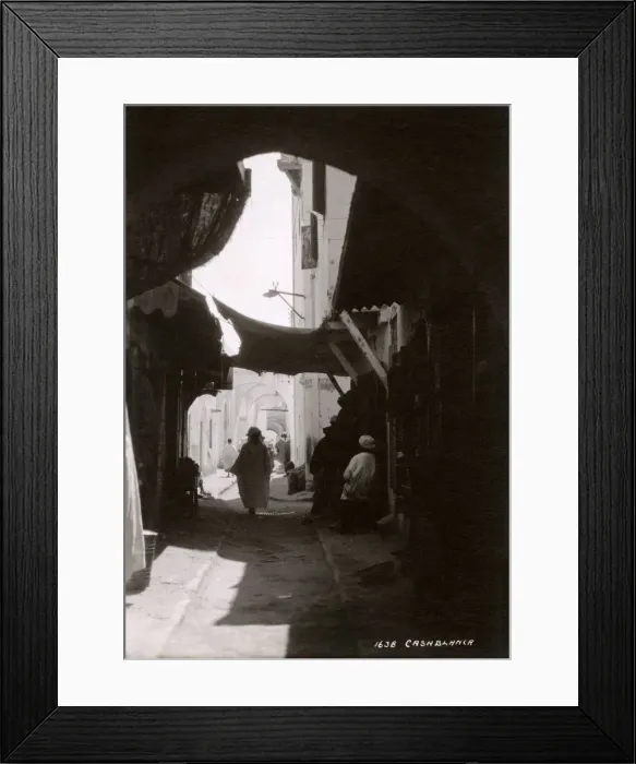 Framed Print : Morocco, North West Africa - Back Street in Casablanca Framed Print : Morocco, North West Africa - Back Street in Casablanca