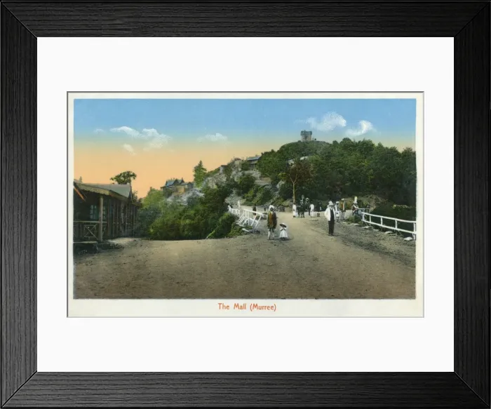 Framed Print : Murree, Pakistan - The Mall Framed Print : Murree, Pakistan - The Mall
