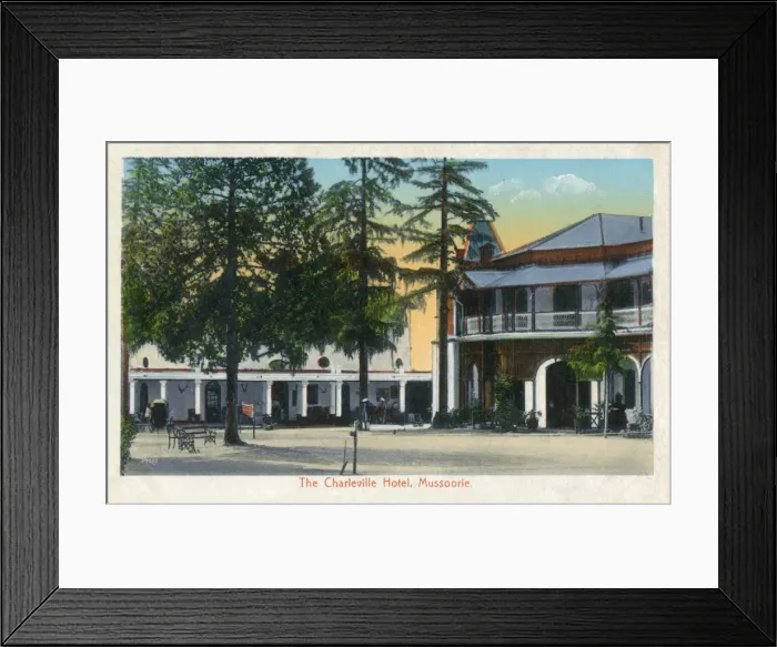 Framed Print : The Charleville Hotel, Mussoorie, Uttarakhand, India Framed Print : The Charleville Hotel, Mussoorie, Uttarakhand, India