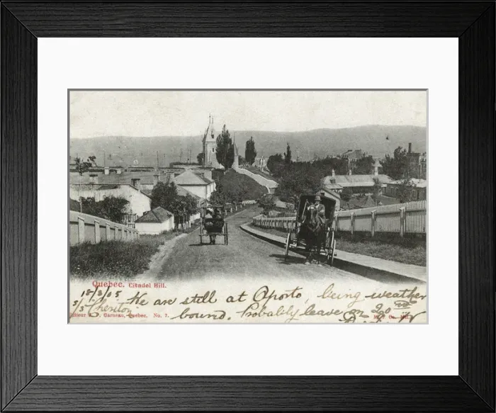 Framed Print : Canada - Quebec - Citadel Hill Framed Print : Canada - Quebec - Citadel Hill