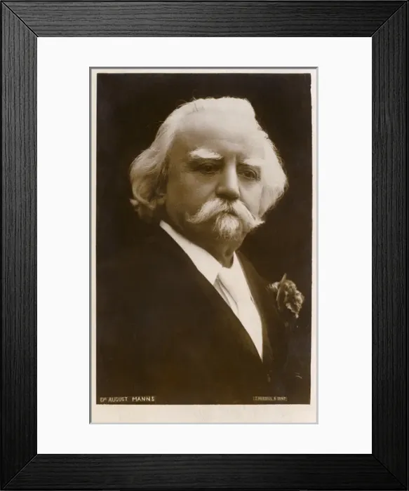 Framed Print : Conductor - August Manns Framed Print : Conductor - August Manns
