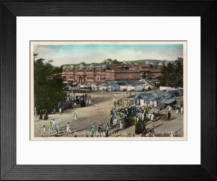 Framed Print : Jaipur, India - The Maharajahs College Framed Print : Jaipur, India - The Maharajahs College