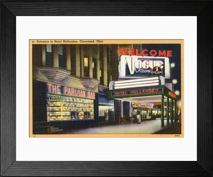 Framed Print : Entrance to the Hotel Hollenden, Cleveland, Ohio, USA Framed Print : Entrance to the Hotel Hollenden, Cleveland, Ohio, USA