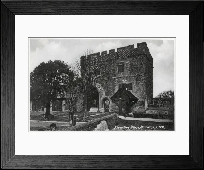 Framed Print : Abbey Gatehouse, Minster, Isle of Sheppey, Kent Framed Print : Abbey Gatehouse, Minster, Isle of Sheppey, Kent