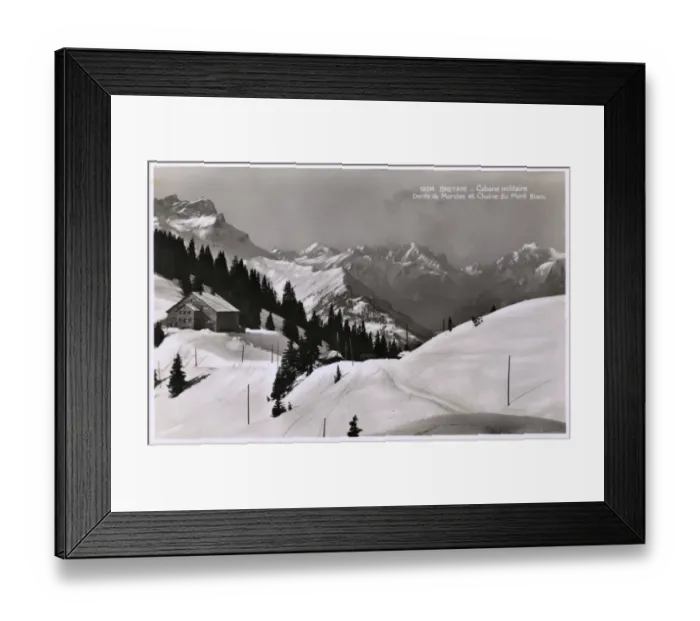 Framed Print : Switzerland - Bretaye - Mountain views Framed Print : Switzerland - Bretaye - Mountain views