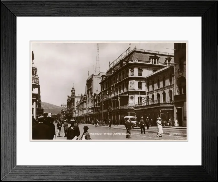 Framed Print : Cape Town, South Africa - Adderley Street Framed Print : Cape Town, South Africa - Adderley Street