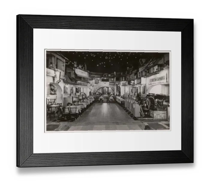 Framed Print : Hungary - Budapest - Jardin D Atelier, Variete Dancing venue Framed Print : Hungary - Budapest - Jardin D Atelier, Variete Dancing venue