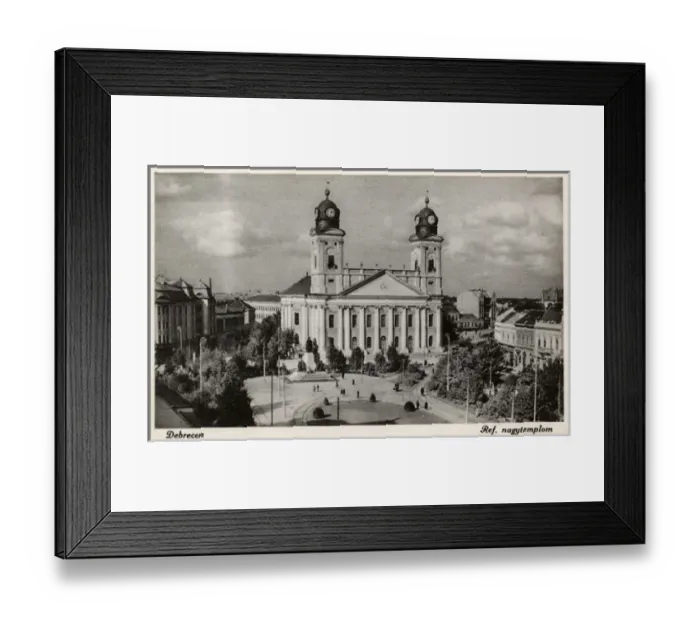 Framed Print : Hungary - Debrecen - The Great Reformed Church Framed Print : Hungary - Debrecen - The Great Reformed Church