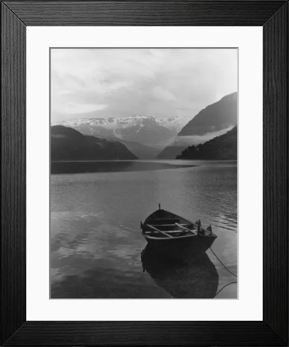 Framed Print : Sunset over Sorfjorden, Hardanger, Norway Framed Print : Sunset over Sorfjorden, Hardanger, Norway