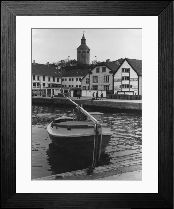 Framed Print : The Harbour at Stavanger, Norway Framed Print : The Harbour at Stavanger, Norway