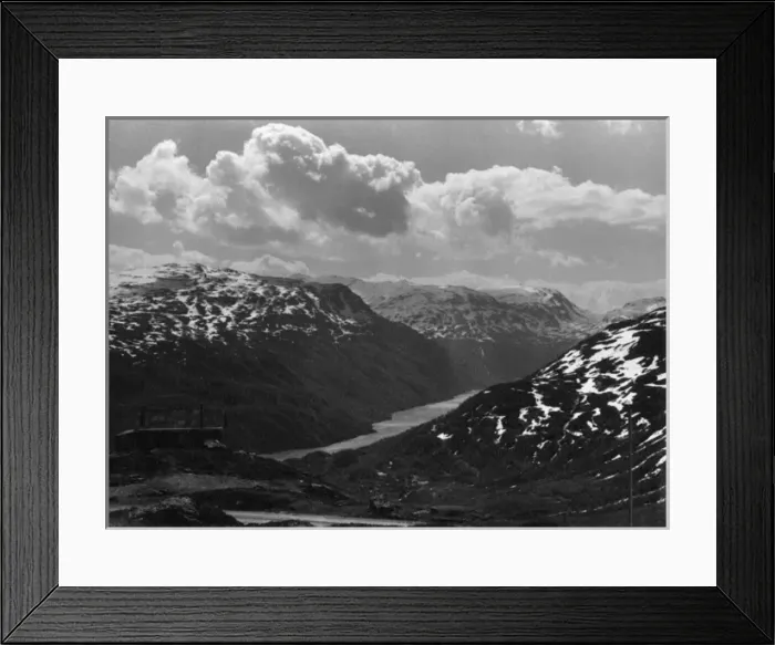Framed Print : Roldal Lake from the top of the Selje Pass, Norway Framed Print : Roldal Lake from the top of the Selje Pass, Norway