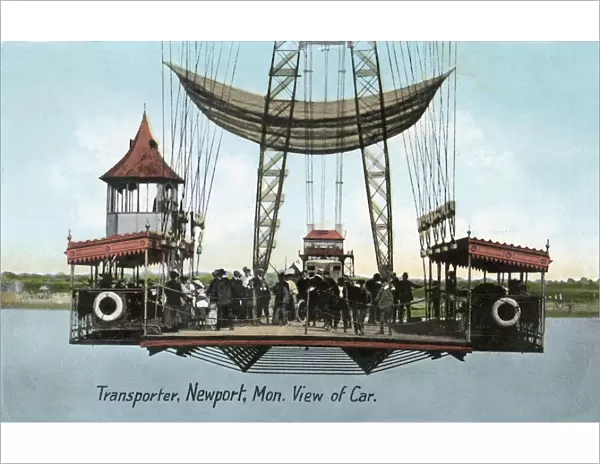 The Transporter at Newport, Monmouthshire, Wales