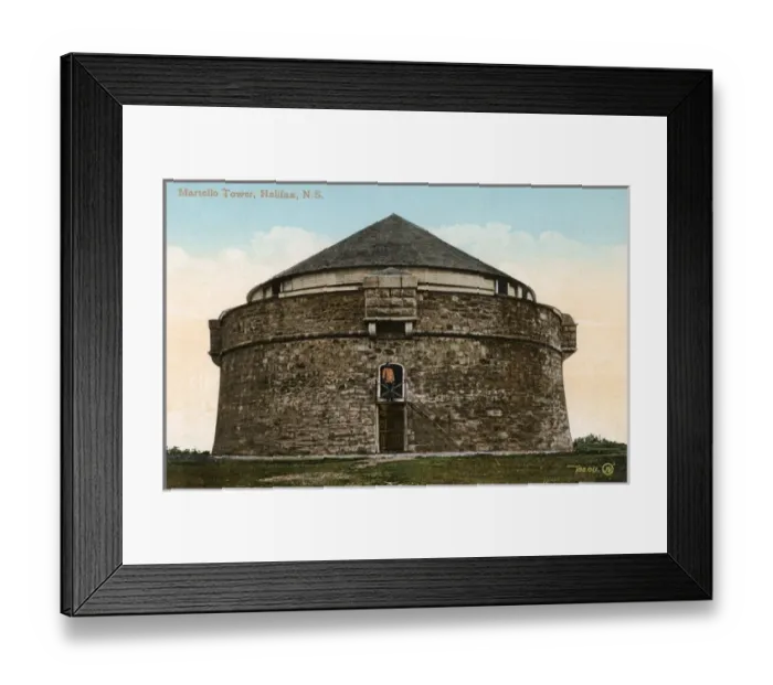 Framed Print : Prince of Wales Martello Tower, Halifax, Nova Scotia, Canada Framed Print : Prince of Wales Martello Tower, Halifax, Nova Scotia, Canada