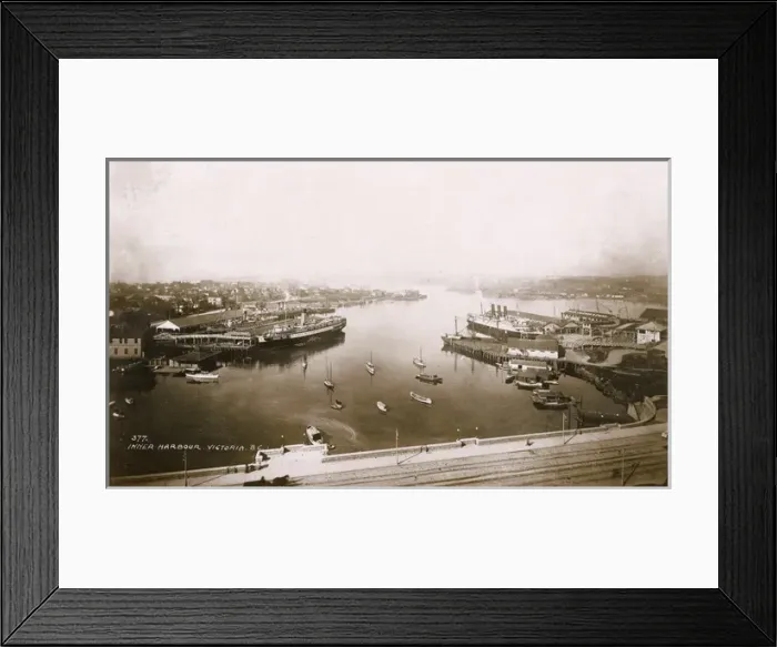 Framed Print : Inner Harbour - Victoria, British Columbia, Canada Framed Print : Inner Harbour - Victoria, British Columbia, Canada