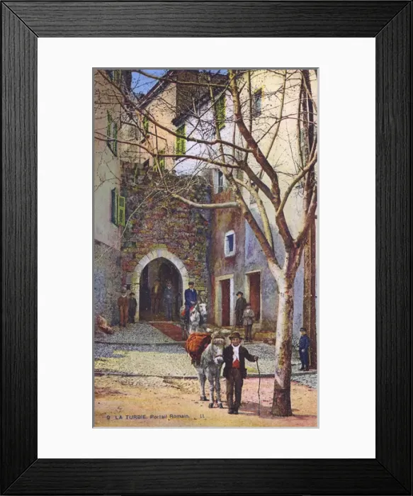 Framed Print : La Turbie, France - The Roman Gate Framed Print : La Turbie, France - The Roman Gate