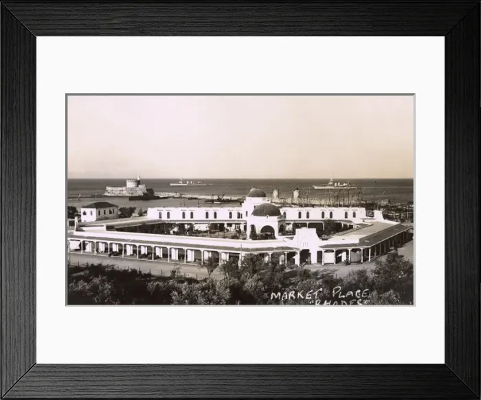 Framed Print : The Market - Rhodes, Rhodes, Greece Framed Print : The Market - Rhodes, Rhodes, Greece