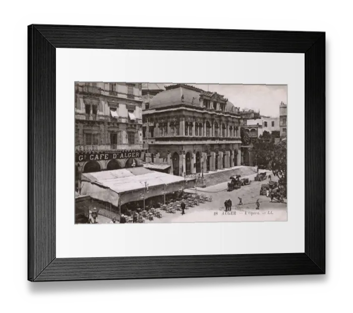 Framed Print : The Opera House, Algiers, Algeria Framed Print : The Opera House, Algiers, Algeria