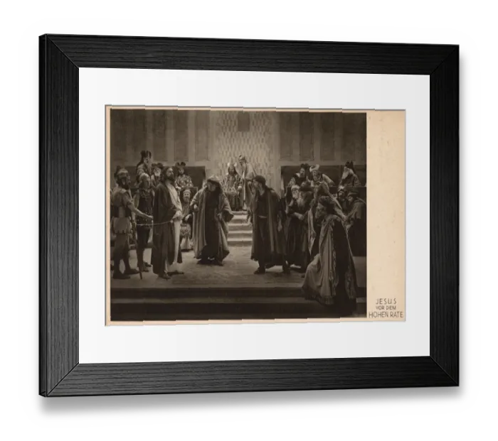 Framed Print : Oberammergau Passion Play - Oberammergau, Bavaria, Germany Framed Print : Oberammergau Passion Play - Oberammergau, Bavaria, Germany