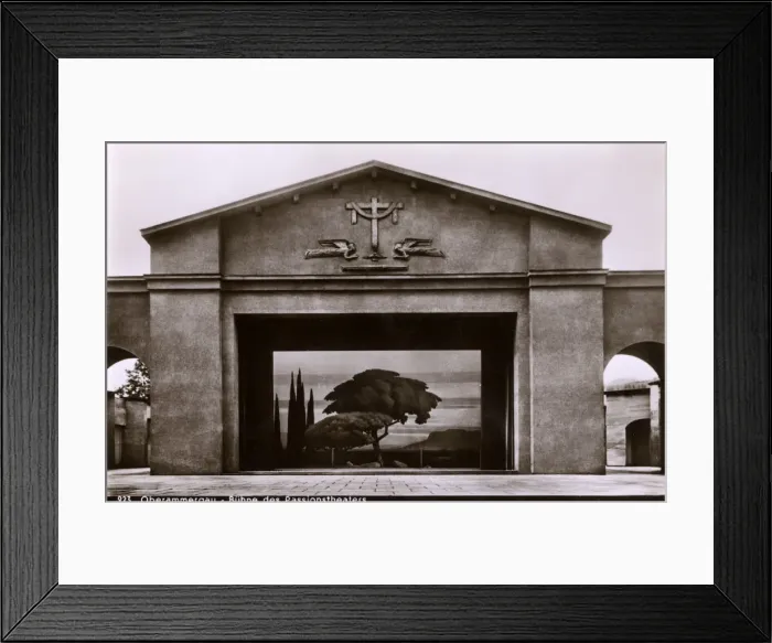 Framed Print : Oberammergau Passion Play - Oberammergau, Bavaria, Germany Framed Print : Oberammergau Passion Play - Oberammergau, Bavaria, Germany