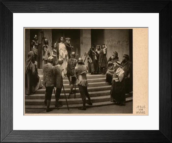 Framed Print : Oberammergau Passion Play - Oberammergau, Bavaria, Germany Framed Print : Oberammergau Passion Play - Oberammergau, Bavaria, Germany