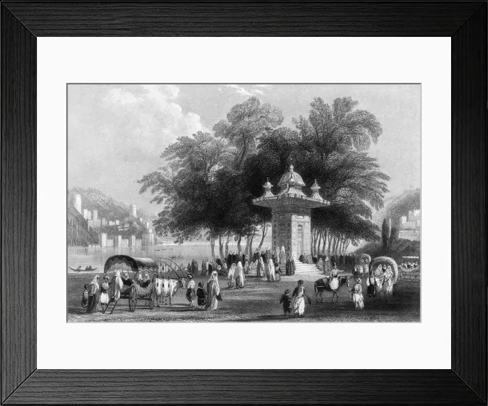 Framed Print : The Sweet Waters of Asia Minor - Istanbul, Turkey Framed Print : The Sweet Waters of Asia Minor - Istanbul, Turkey