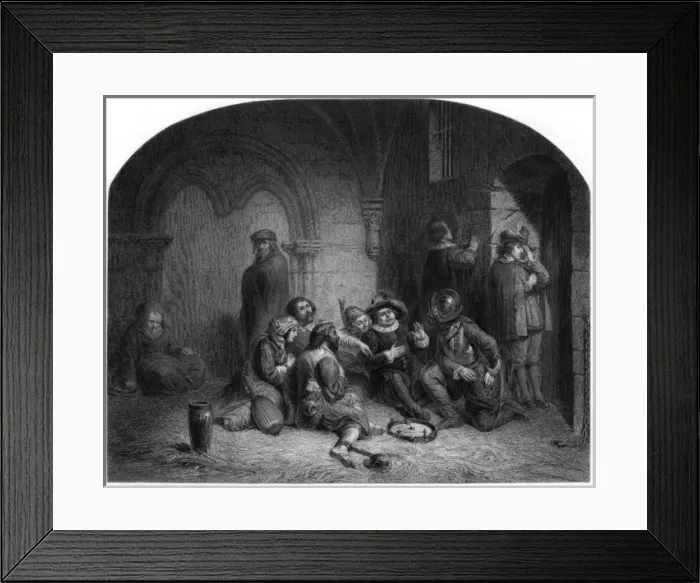 Framed Print : The Prison Group Framed Print : The Prison Group
