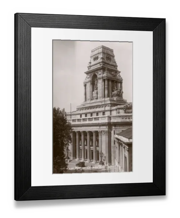 Framed Print : Port of London Authority Building, Trinity Square Gardens Framed Print : Port of London Authority Building, Trinity Square Gardens