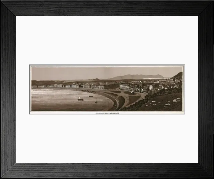 Framed Print : Panoramic view of Llandudno, Wales Framed Print : Panoramic view of Llandudno, Wales