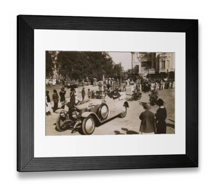 Framed Print : Egypt - Heliopolis - Laying Foundation stone St Michael s Framed Print : Egypt - Heliopolis - Laying Foundation stone St Michael s