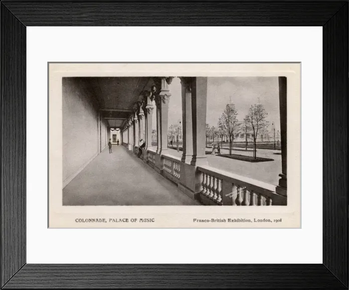 Framed Print : Franco-British Exhibition, White City - Palace of Music Framed Print : Franco-British Exhibition, White City - Palace of Music