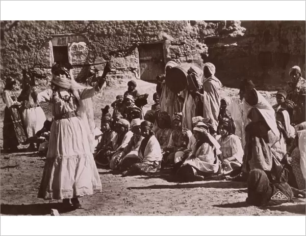Dance of the Ouled Nails in Southern Algeria, North Africa