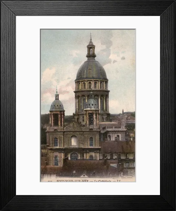 Framed Print : Basilica of Notre-Dame de Boulogne, Boulogne-sur-Mer, France Framed Print : Basilica of Notre-Dame de Boulogne, Boulogne-sur-Mer, France