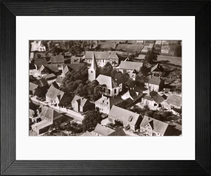 Framed Print : Suburb of Bremen, Germany - Aerial photograph Framed Print : Suburb of Bremen, Germany - Aerial photograph