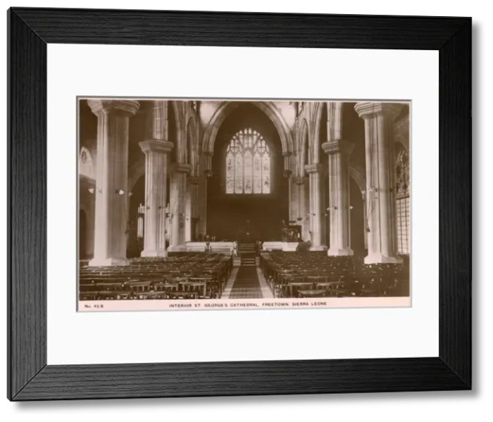 Framed Print : Interior of St Georges Cathedral, Freetown, Sierra Leone Framed Print : Interior of St Georges Cathedral, Freetown, Sierra Leone