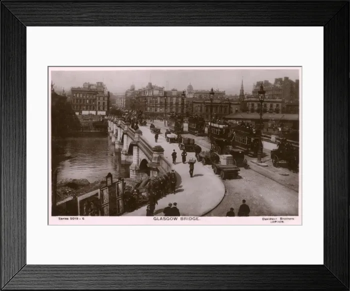 Framed Print : Jamaica Bridge, Glasgow, Scotland Framed Print : Jamaica Bridge, Glasgow, Scotland