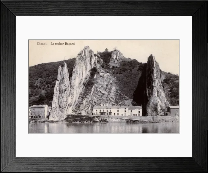 Framed Print : The Bayard Rocks at Dinant, Belgium Framed Print : The Bayard Rocks at Dinant, Belgium