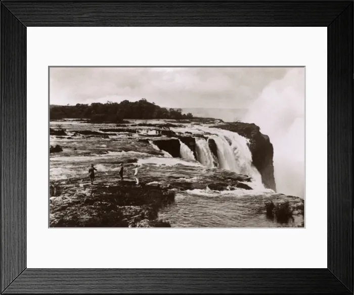 Framed Print : Victoria Falls, Zimbabwe - the rapids above the main falls Framed Print : Victoria Falls, Zimbabwe - the rapids above the main falls