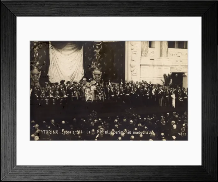 Framed Print : The Turin Exposition of 1911 - Opening Ceremony Framed Print : The Turin Exposition of 1911 - Opening Ceremony