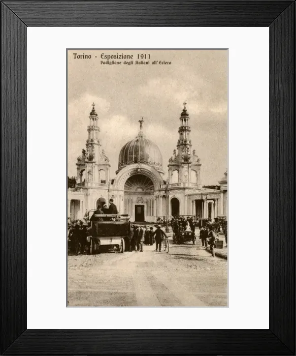 Framed Print : The Turin Exposition of 1911 - Pavilion of Colonial Italians Framed Print : The Turin Exposition of 1911 - Pavilion of Colonial Italians