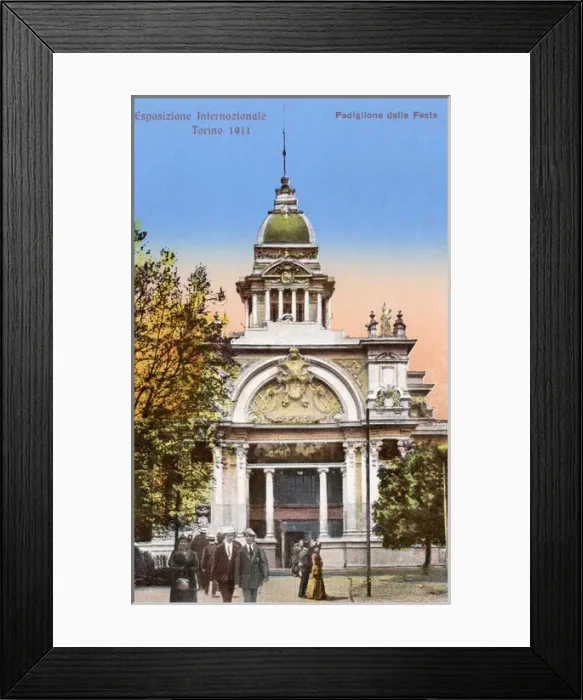 Framed Print : The Turin Exposition of 1911 - The Festival Hall Framed Print : The Turin Exposition of 1911 - The Festival Hall