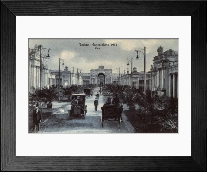 Framed Print : The Turin Exposition 1911 - The Avenue Framed Print : The Turin Exposition 1911 - The Avenue