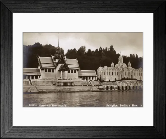 Framed Print : The Turin Exposition of 1911 - Serbian and Thai Pavilions Framed Print : The Turin Exposition of 1911 - Serbian and Thai Pavilions