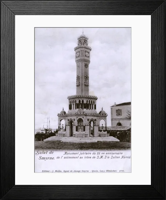Framed Print : Tower built to commemorate the Jubilee of Sultan Abdulhamid Framed Print : Tower built to commemorate the Jubilee of Sultan Abdulhamid