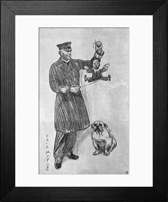 Framed Print : Caricature of Charles Beresford, First Baron Beresford Framed Print : Caricature of Charles Beresford, First Baron Beresford