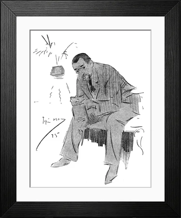 Framed Print : Leonard Raven-Hill - English artist, illustrator, cartoonist Framed Print : Leonard Raven-Hill - English artist, illustrator, cartoonist