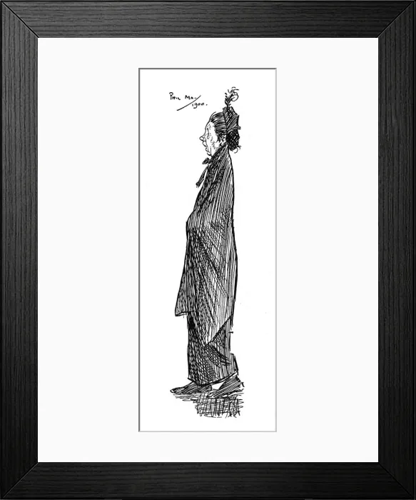 Framed Print : Spinster Street Singer sings her tale of woe Framed Print : Spinster Street Singer sings her tale of woe