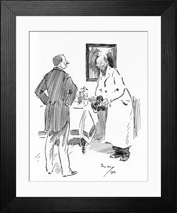 Framed Print : Bailiff very well treated Framed Print : Bailiff very well treated